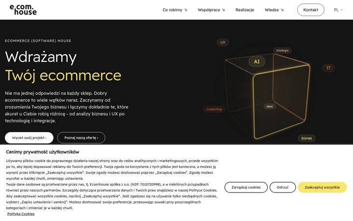 Screenshot of ecom.house