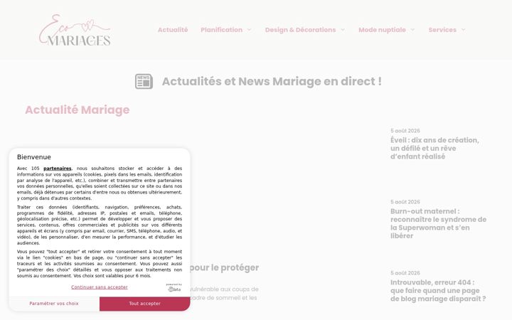 Screenshot of ecomariages.fr