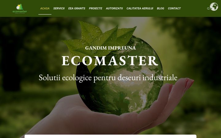 Screenshot ta' ecomaster.ro
