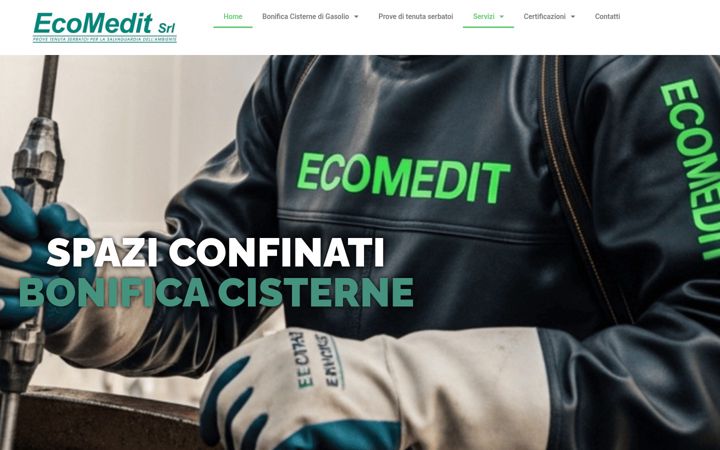 Screenshot of ecomedit.it