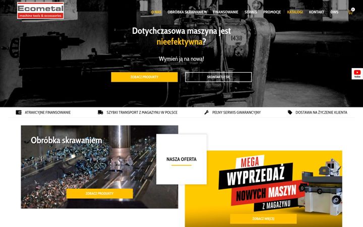 Screenshot von ecometal.pl