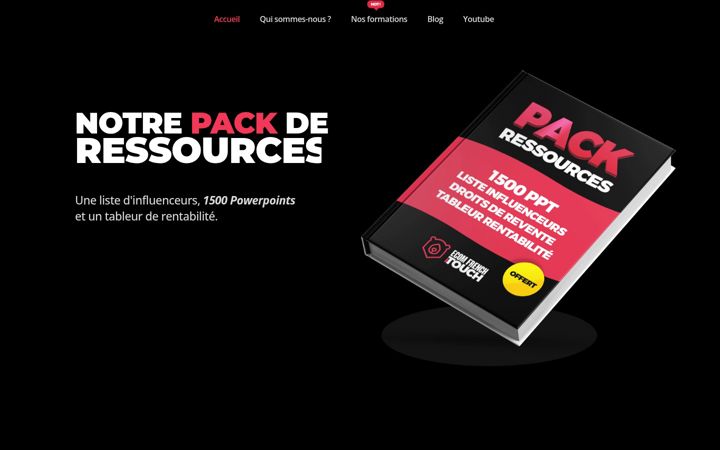 Screenshot of ecomfrenchtouch.fr
