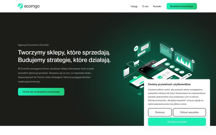 Screenshot of ecomgo.pl
