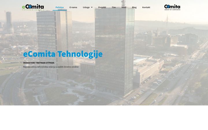 Screenshot of ecomita-tech.com