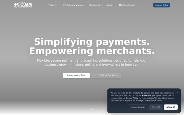 Screenshot of ecomm365.com