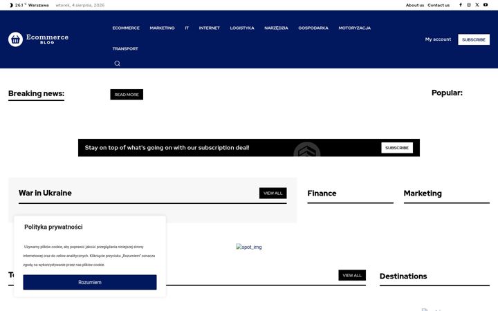 Screenshot von ecommerce-blog.pl