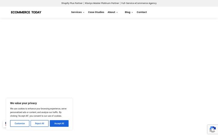 Screenshot of ecommerce-today.com