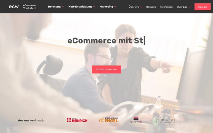 Snimka zaslona za ecommerce-werkstatt.de