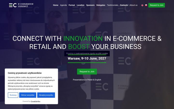 Screenshot of ecommerceconnect.pl