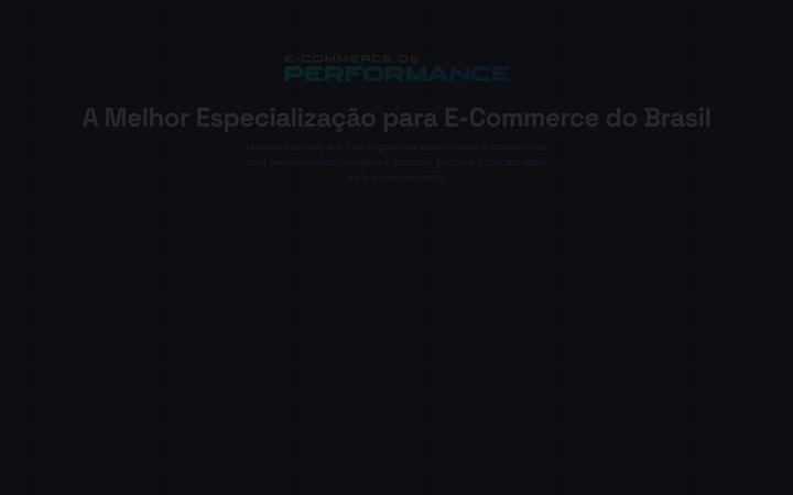 Screenshot of ecommercedeperformance.com.br