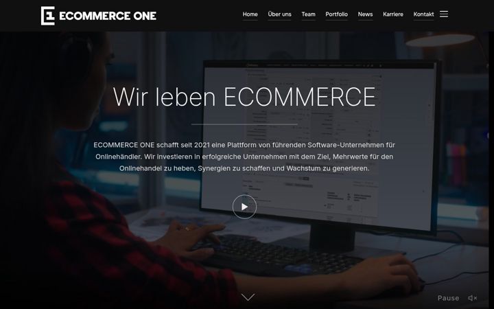Screenshot of ecommerceone.de