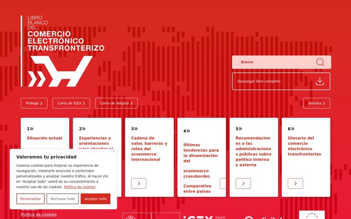 Screenshot of ecommerceparaexportar.es