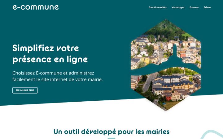 Screenshot of ecommune.fr