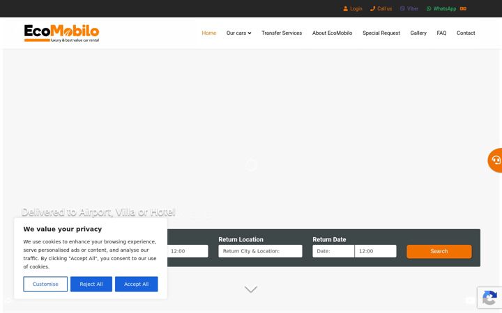 Screenshot of ecomobilo.com