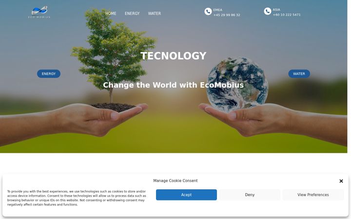 Screenshot of ecomobius.com