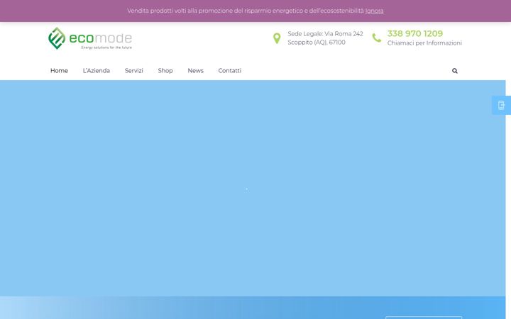 Screenshot of ecomode.tech