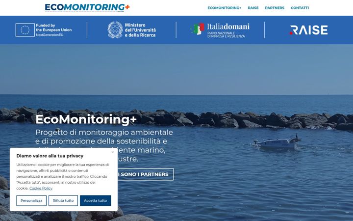Ekrano kopija ecomonitoring.it