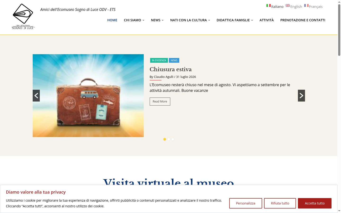 Snímka obrazovky banera súhlasu zobrazeného pred akoukoľvek interakciou