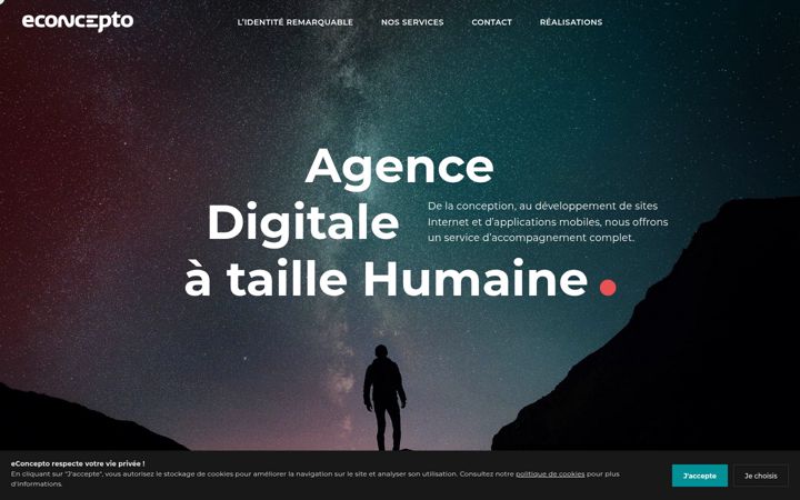 Screenshot of econcepto.com