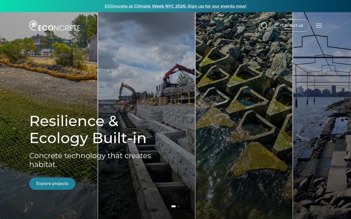 Screenshot of econcretetech.com
