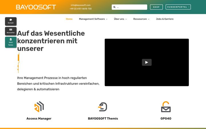 Screenshot of econet.de