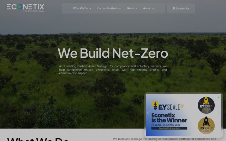 Screenshot of econetix.net