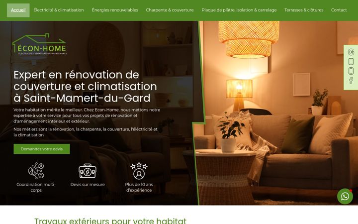 Screenshot of econhome30.fr