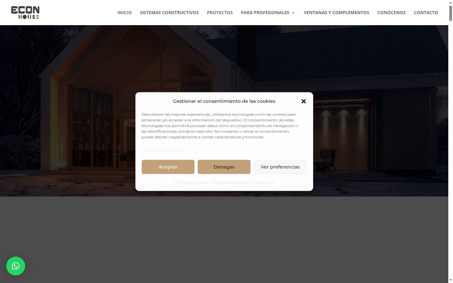 Screenshot des Einwilligungsbanners vor jeglicher Interaktion