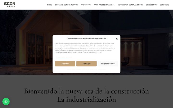 Screenshot von econhouse.es