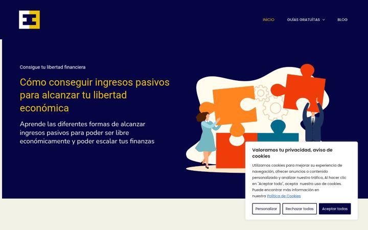 Screenshot of econoemprendedor.com