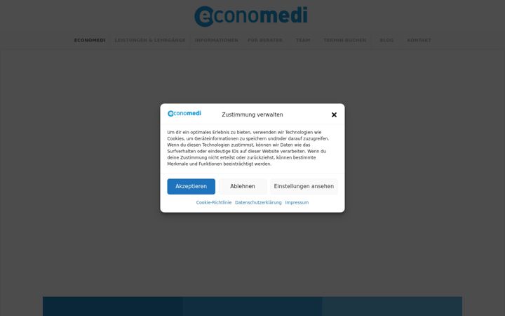 Snimka zaslona za economedi.de