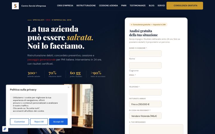 Screenshot of economia-aziendale.com