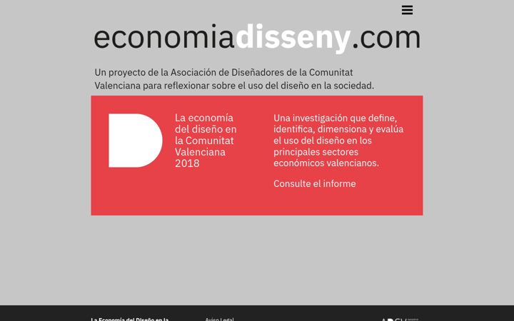 Screenshot of economiadisseny.com