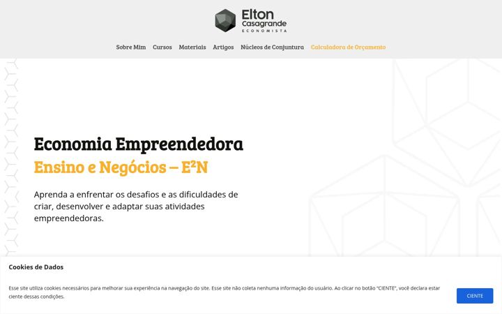 Screenshot of economiaempreendedora.com.br