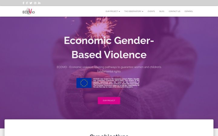 Snímek obrazovky economic-genderviolence.eu