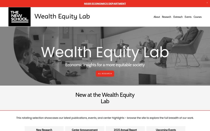 Screenshot of economicpolicyresearch.org