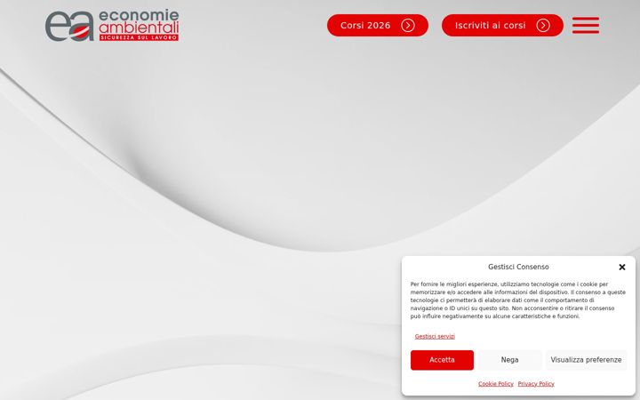 Screenshot του economieambientali.it