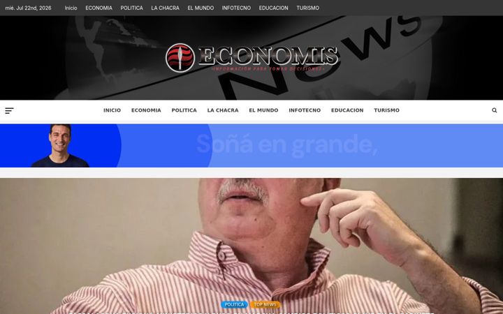 Kuvakaappaus sivustosta economis.com.ar