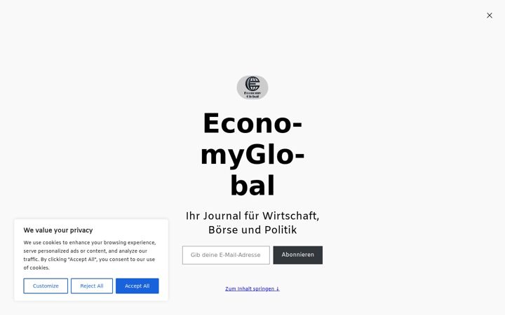 Screenshot of economyglobal.de
