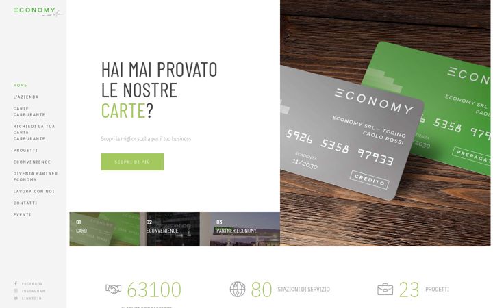 Screenshot of economysrl.it