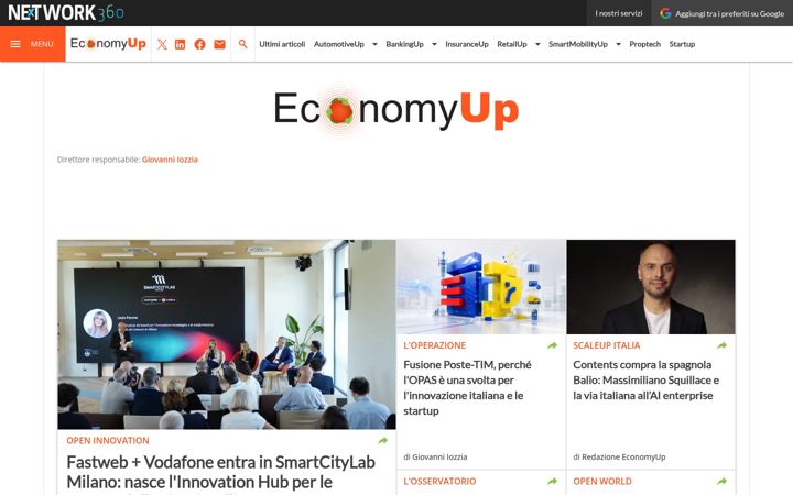 Képernyőkép: economyup.it