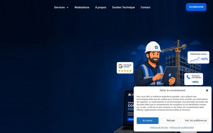 Screenshot of econowebdesign.com