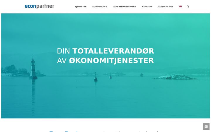 Screenshot of econpartner.no