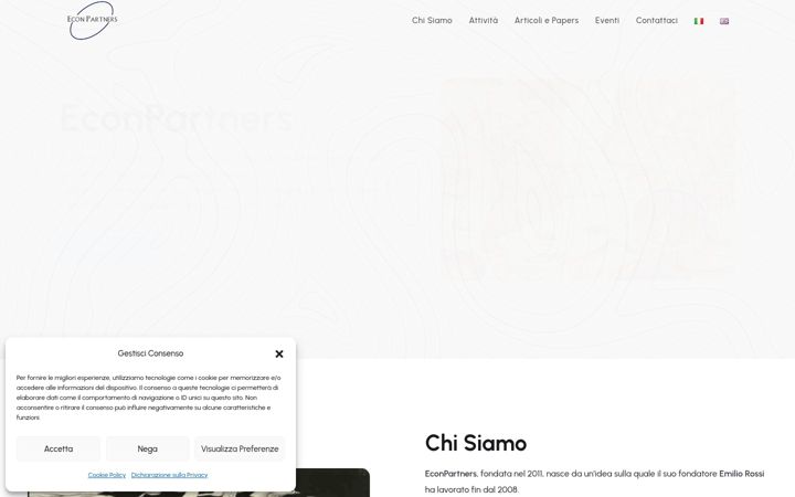 Screenshot of econpartners.it