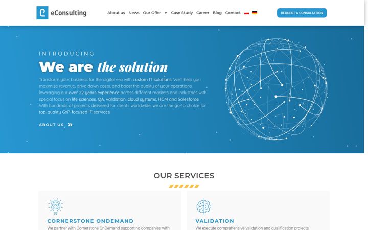 Screenshot του econsulting.co
