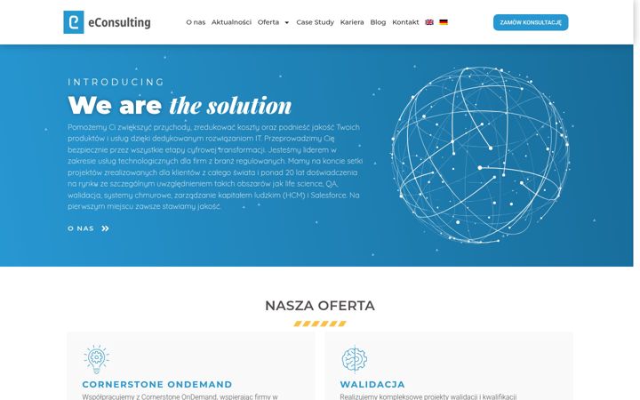 Screenshot of econsulting.pl