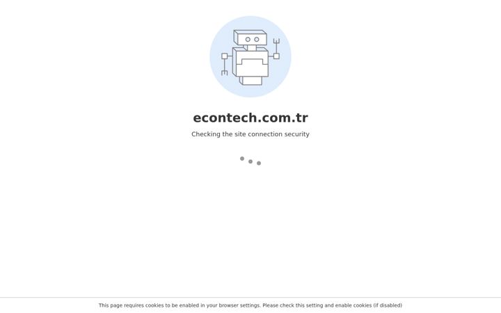 Screenshot of econtech.com.tr