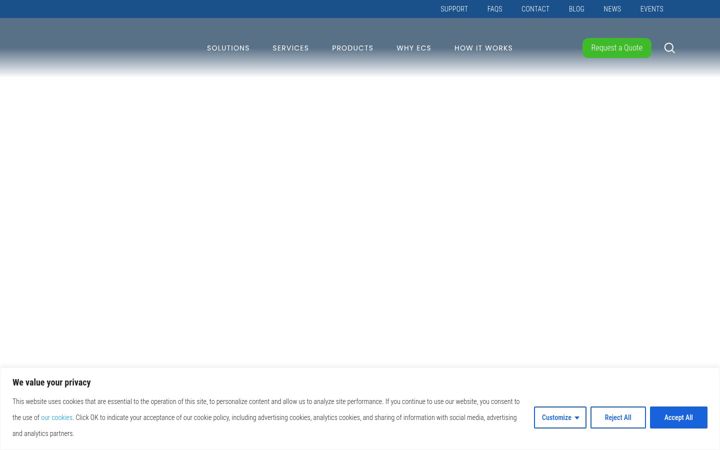 Screenshot of econtrolsystems.com