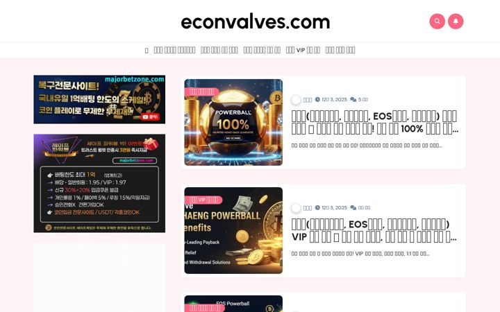 Screenshot of econvalves.com