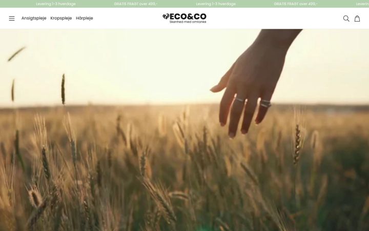 Screenshot of ecoogco.dk